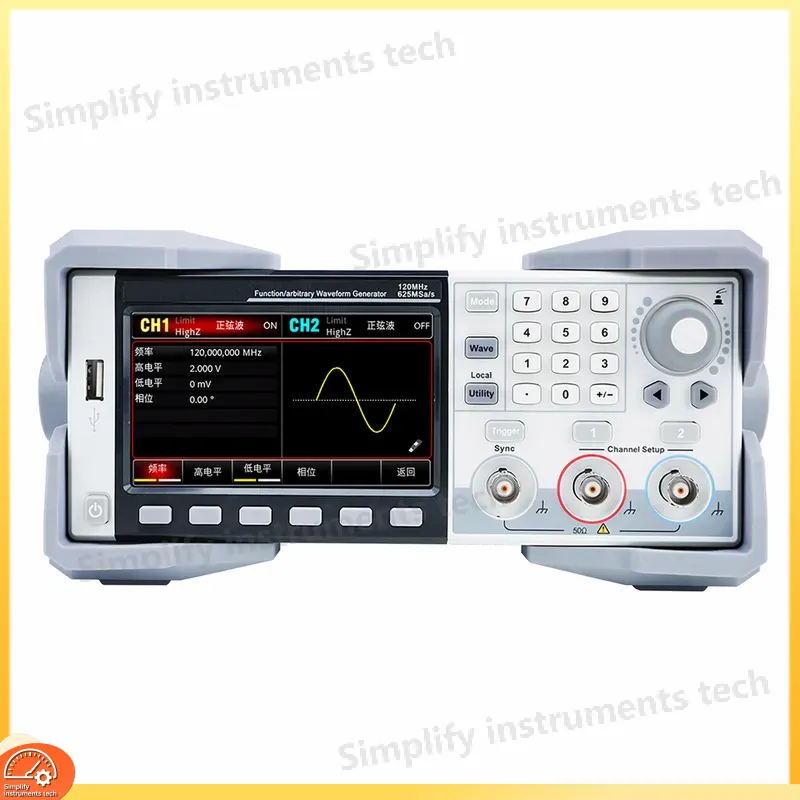 Dual Channel Arbitrary Waveform Function Generator 60Mhz - Générateur de fonctions à ondes arbitraires