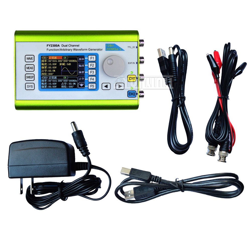 Dual Channel Arbitrary Waveform Function Generator 60Mhz - Générateur de Signal de fonction DDS