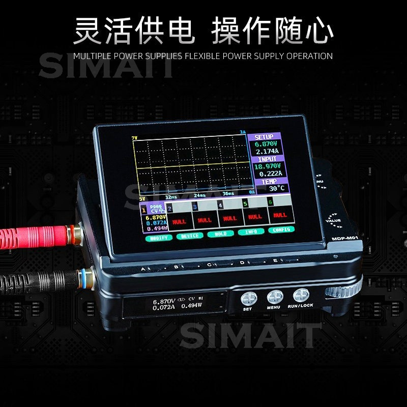 Programmable Linear Dc Power Supply 30V 10A - Miniware MDP-P906 Alimentation numérique programmable 30V