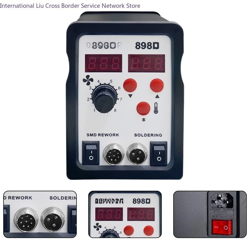 Station de soudage 898D 2 en 1 - Smd Rework Station Hot Air Soldering 2 In 1 avis et prix
