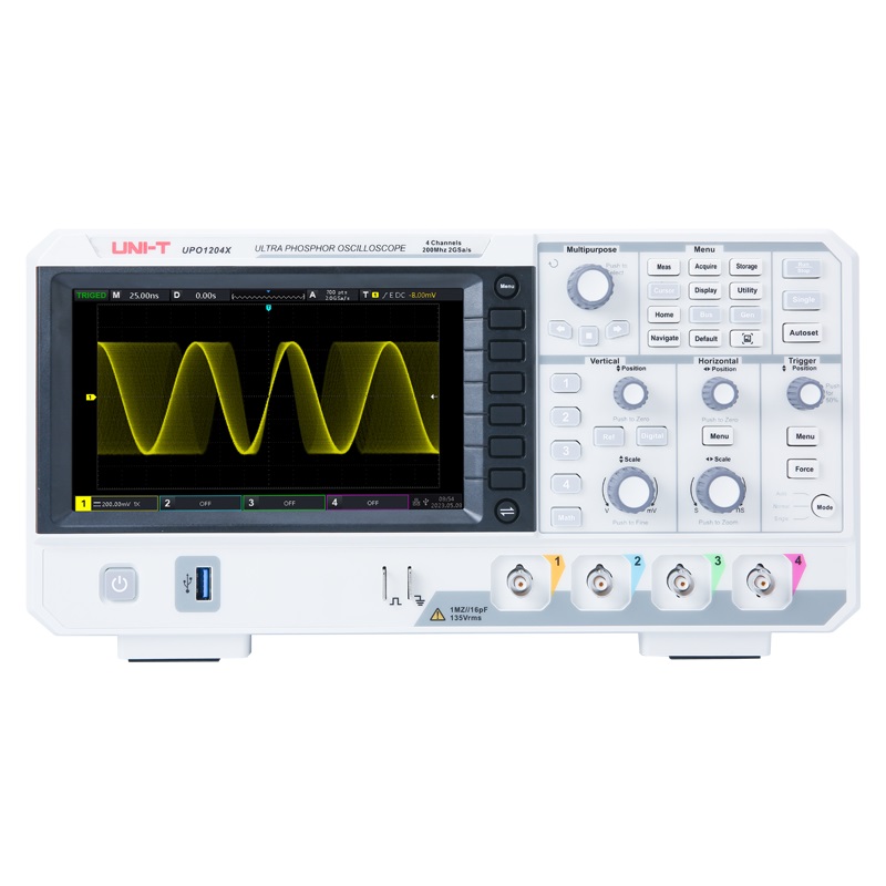 Oscilloscope numérique UNI-T U - Digital Storage Oscilloscope 4 Channel 100Mhz avis et prix