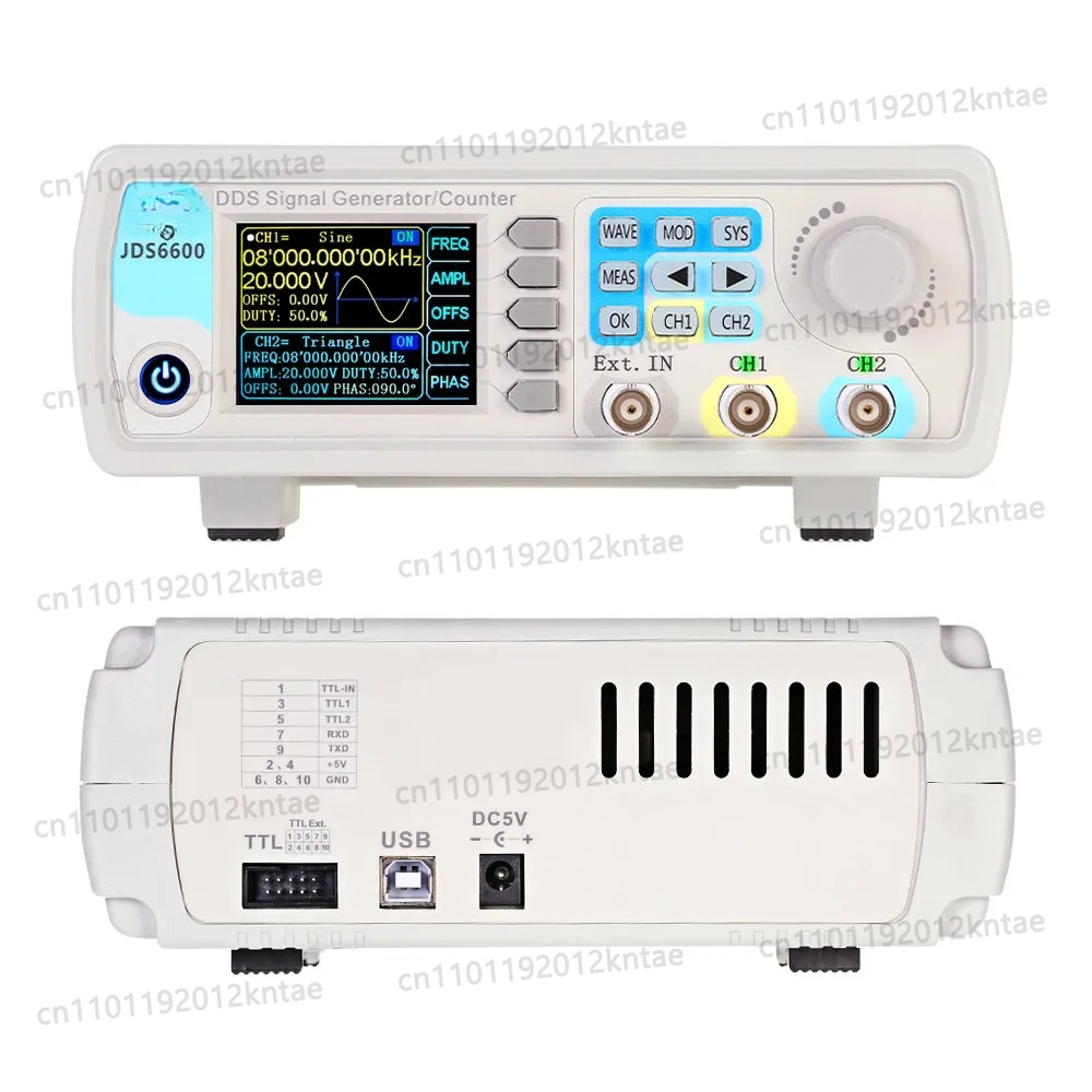 Générateur de signaux DDS JDS6 - Dual Channel Arbitrary Waveform Function Generator 60Mhz avis et prix