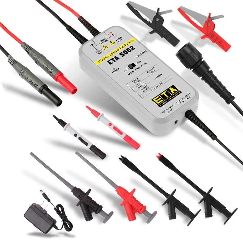 Sonde différentielle haute ten - High Voltage Differential Probe 100Mhz 1300V avis et prix