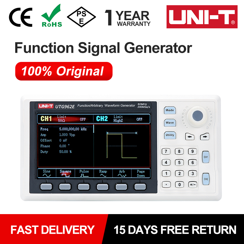 Générateur de forme d'onde ins - Dual Channel Arbitrary Waveform Function Generator 60Mhz avis et prix
